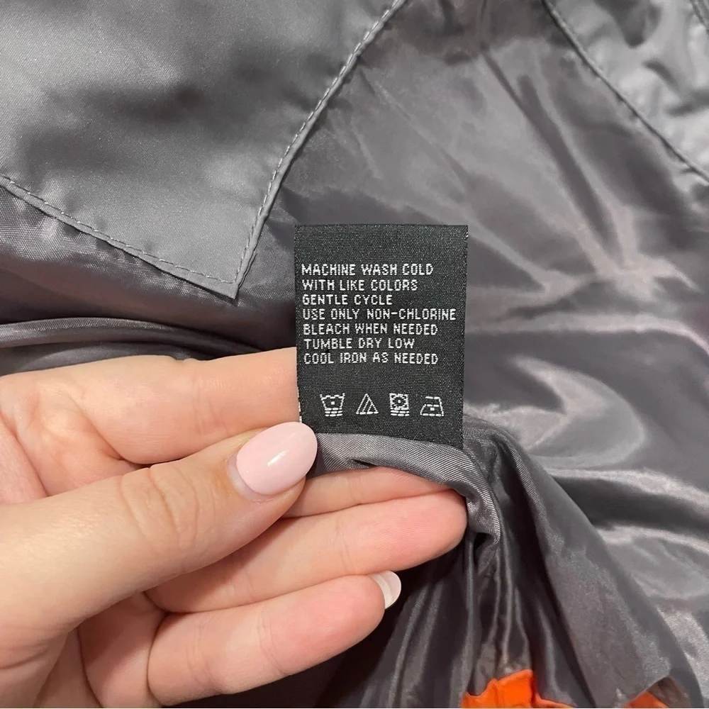 Protection System Puffer Quilted Jacket Grey Kids Size 18/20
